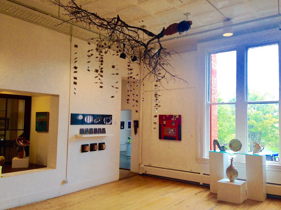 an installlation view of E/ND exhibit